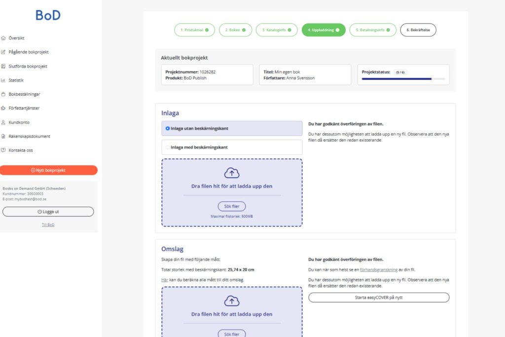 myBoD-ladda upp bokfiler