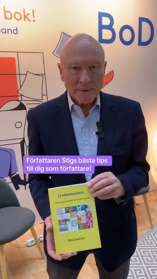 Tips från en författares till en annan författare av BoD-författaren Stig Zandrén.
#förverkligadinbokidé #författare #skrivardrömmar #geutbok #skrivaenbok #bod_sverige