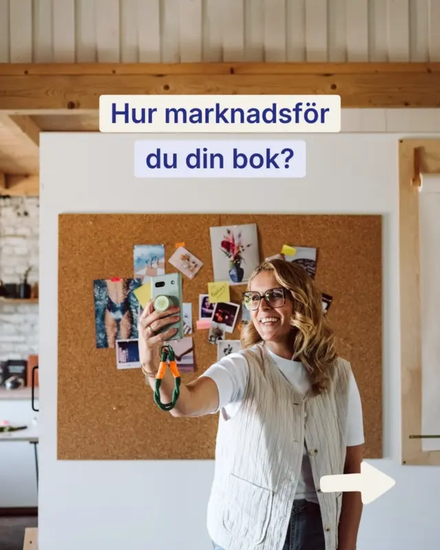 Många författare tycker att det är riktigt svårt att marknadsföra sin egen bok, så vi tänkte att vi skulle ge er möjlighet att utbyta erfarenheter. Berätta därför under som en kommentar, vad som hittills har fungerat riktigt bra för just dig 🤗
 
Det kan handla om tips om samarbeten med bloggare, läsningar, ett möte, mässor eller evenemang.
 
Det är viktigt för oss att ni inte känner er ensamma och att ni också kan nätverka med andra författare i samma situation. För det är just så man kan lära av varandra 🥰
 
Vi ser fram emot att läsa era goda råd👏
(Kom ihåg att du också kan hitta massor av tips på vår blogg under kategorin ”Marknadsföring” – du hittar länken i bio)

#marknadsföring #bokutgivning #författare #egenutgivning #bod_sverige