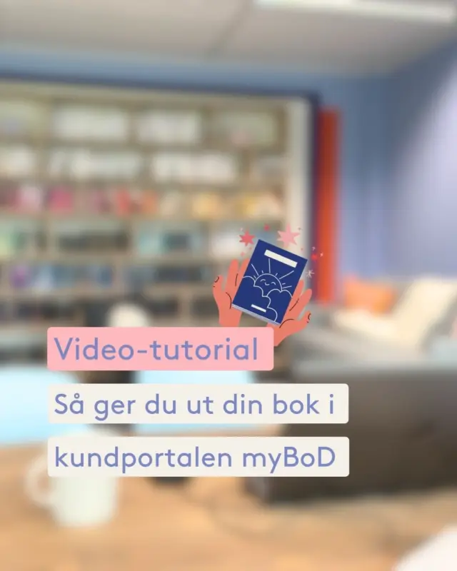 Se vår nya video-serie på YouTube!😉

I den här video-serien visar vi dig hur du kan ge ut din alldeles egna bok och e-bok med BoD. Vi går igenom de olika stegen i vår kundportal myBoD, så att du får alla verktyg du behöver, för att skapa ditt eget bokprojekt. Följ stegen i videorna och ge ut din bok i bokhandeln!

👉🏻Länken till YouTube finner du  i bio! 

#författare #bokprojekt #egenutgivning #skrivaböcker #bod_sverige #böcker #bokutgivning #skriva